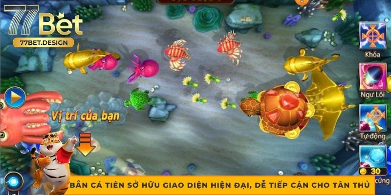 Bắn Cá Tiên sở hữu giao diện hiện đại, dễ tiếp cận cho tân thủ Bắn Cá Tiên sở hữu giao diện hiện đại, dễ tiếp cận cho tân thủ