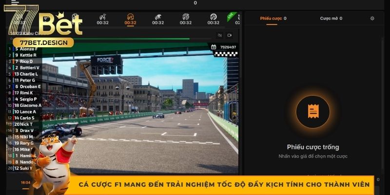 Cá cược F1 mang đến trải nghiệm tốc độ đầy kịch tính cho thành viên Cá cược F1 mang đến trải nghiệm tốc độ đầy kịch tính cho thành viên