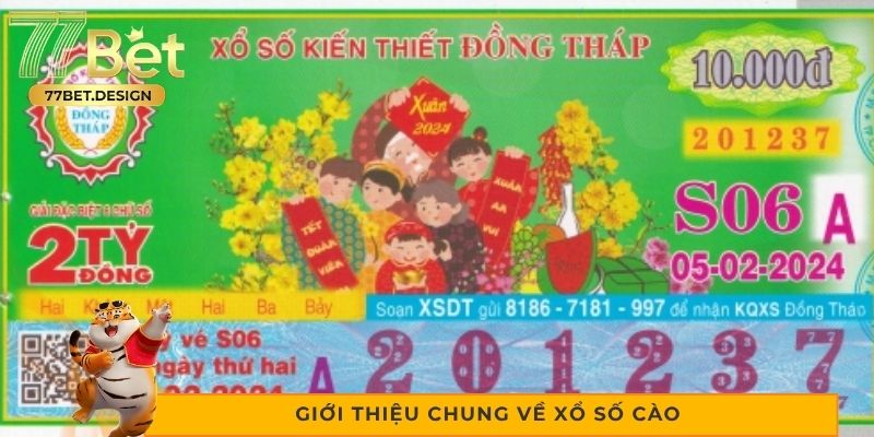 Giới thiệu chung về xổ số cào 