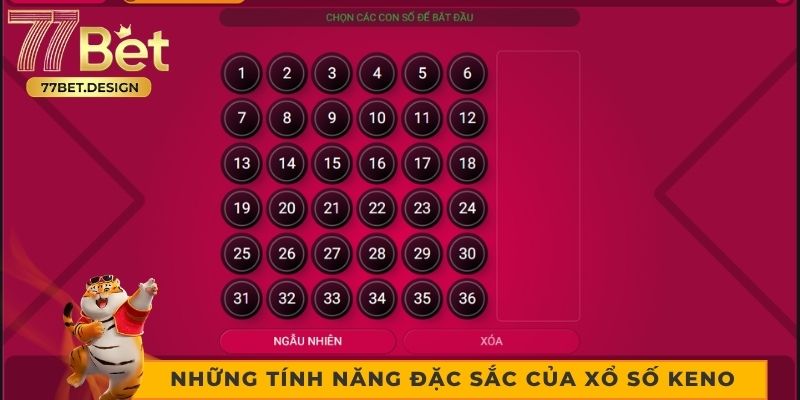 Những tính năng đặc sắc của xổ số Keno Những tính năng đặc sắc của xổ số Keno